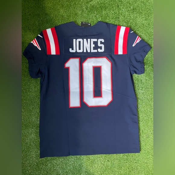 Authentic Mac Jones New England Patriots Nike Vapor Elite Jersey Size Mens 48 - Picture 2 of 6